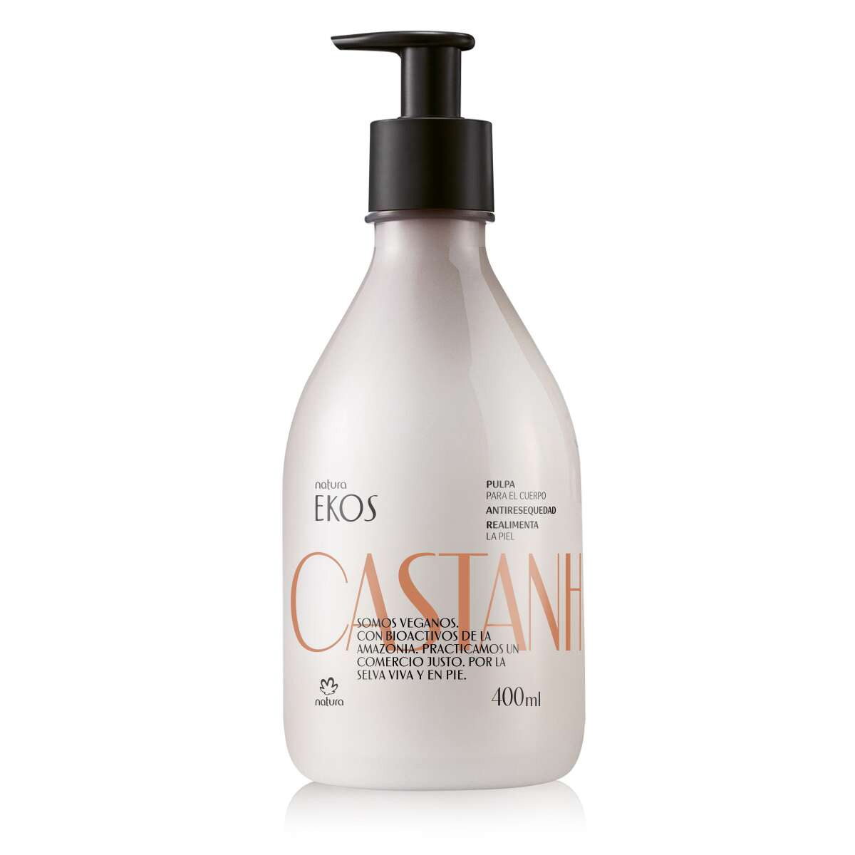 Pulpa Hidratante Corporal Ekos Castaña 400 ml