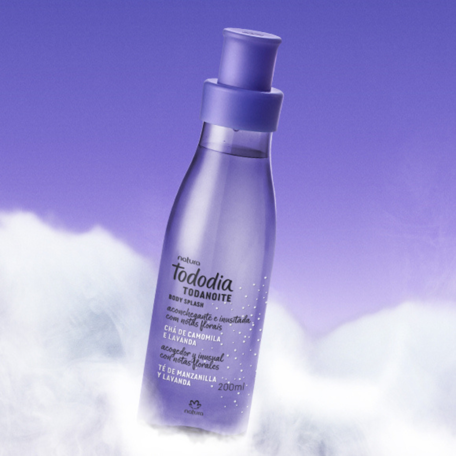Body Splash Tododia Té de Manzanilla y Lavanda Femenino 200 ml