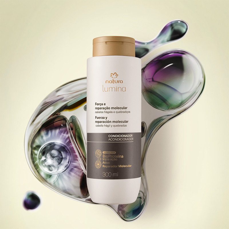 Acondicionador Fuerza y Reparación Molecular Lumina Cabellos Frágiles y Quebradizos 300 ml