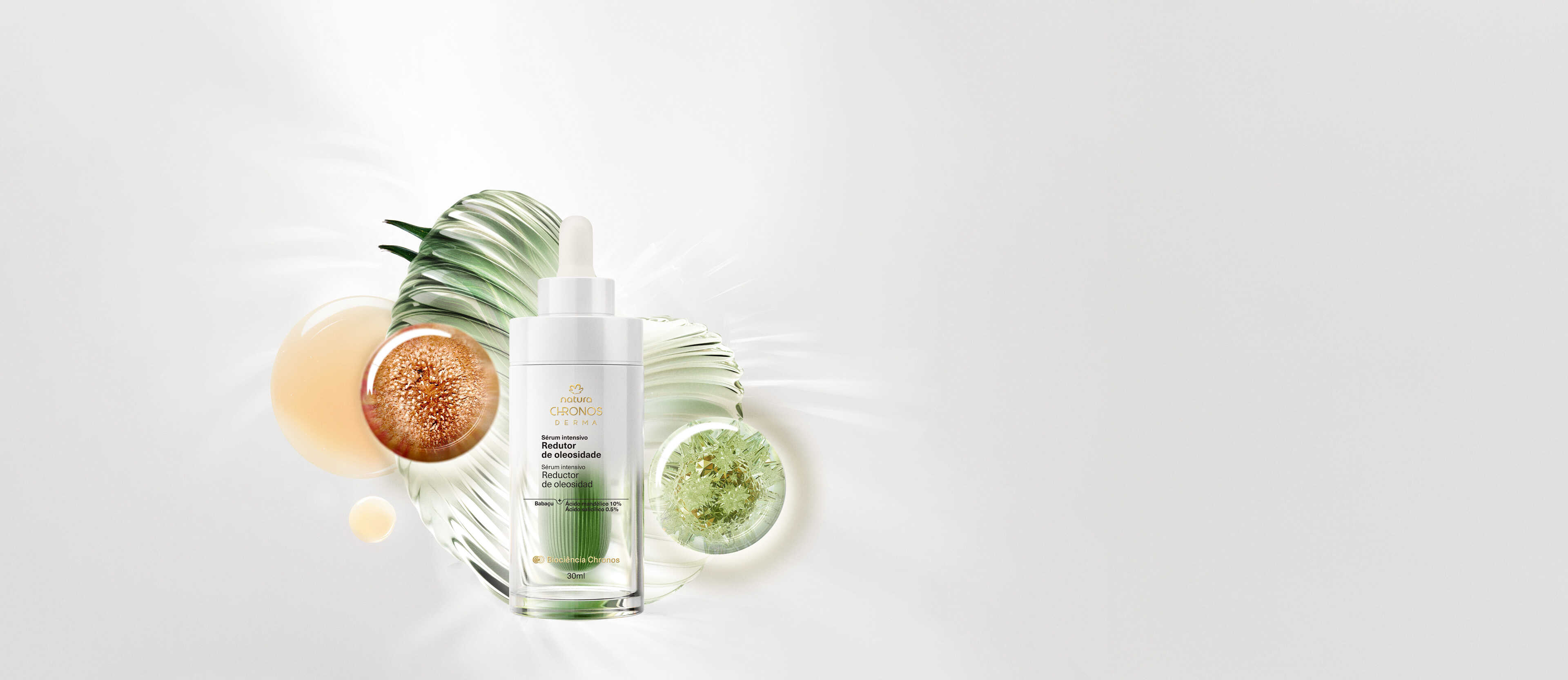 Sérum Intensivo Reductor de Oleosidad Chronos Derma 30 ml