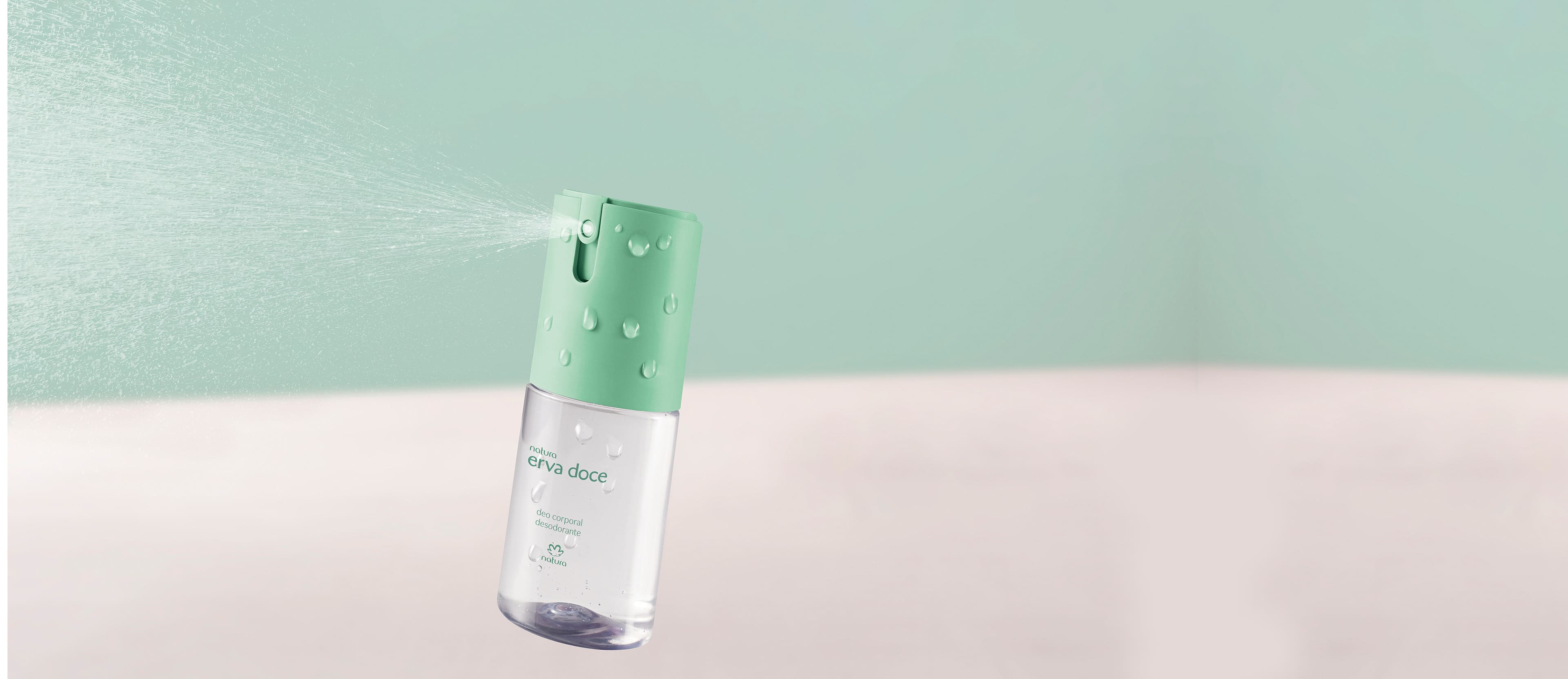 Desodorante en Spray Corporal Perfumado Erva Doce 100 ml