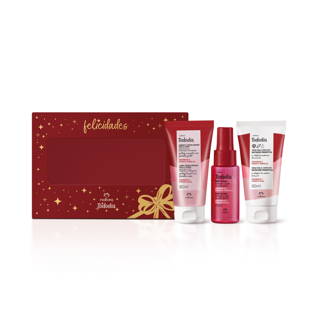 Regalo Tododia Trio Frambuesa y Pimienta Roja