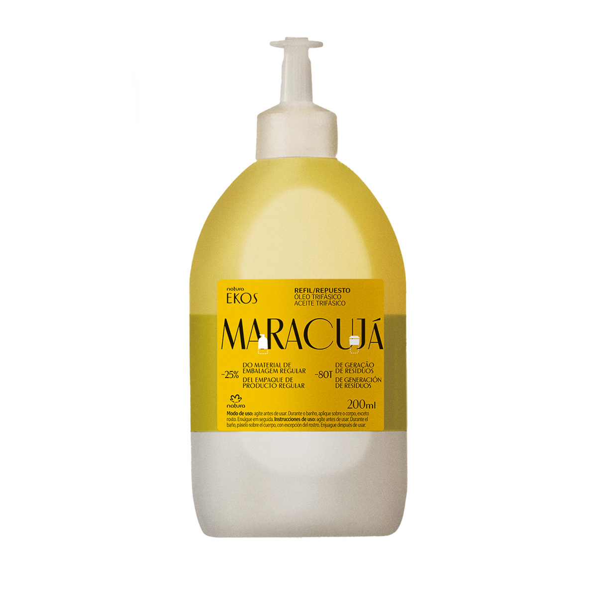 Repuesto  oleo trifasico corporal maracuya 200 ml