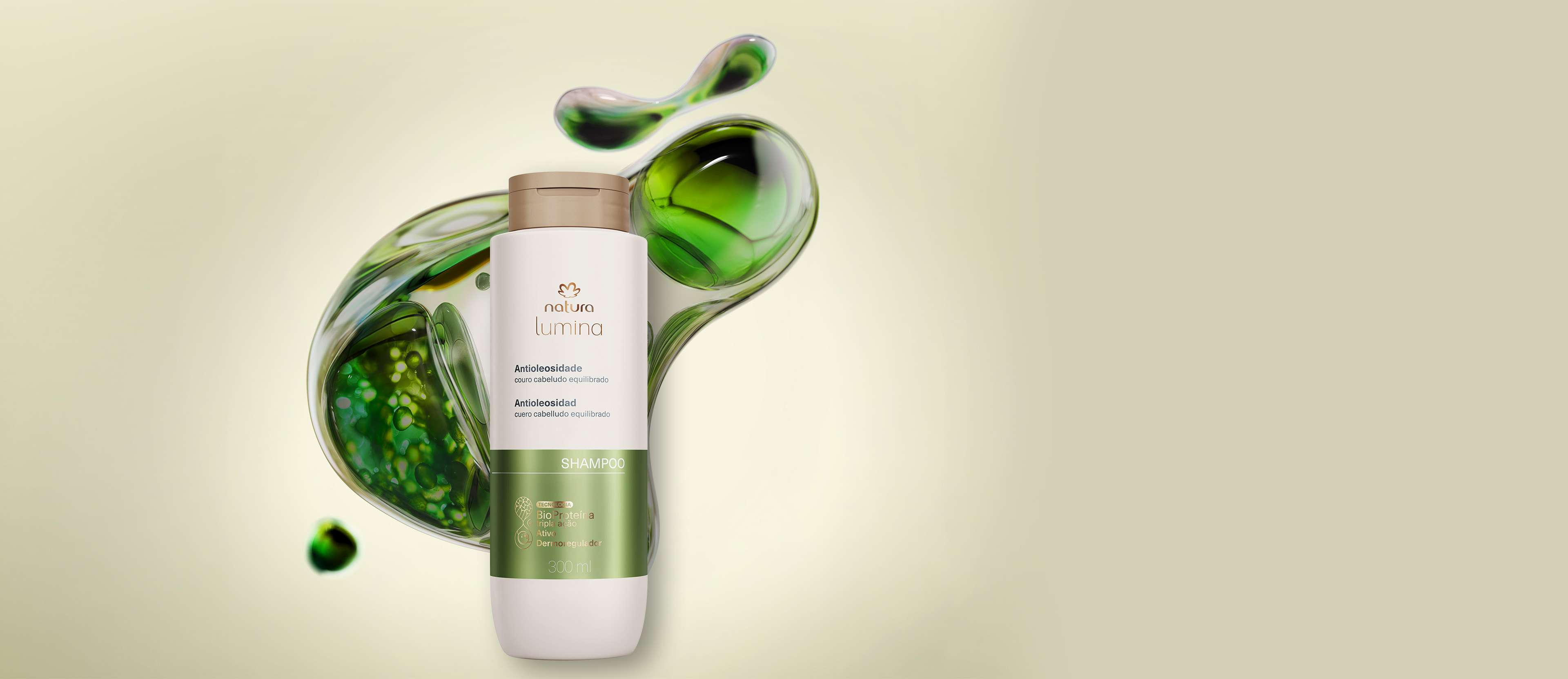 Shampoo Lumina Equilibrante Antioleosidad 300 ml