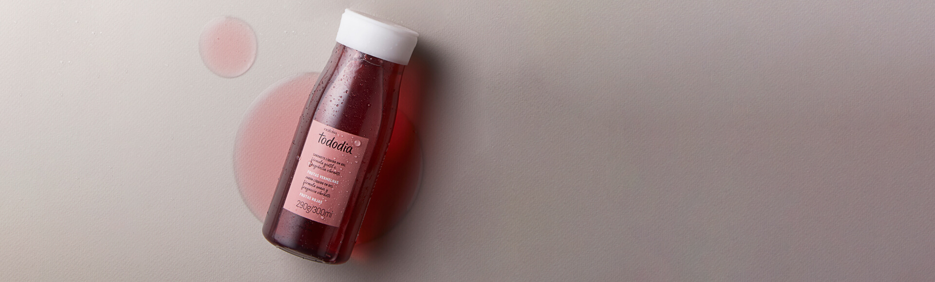 Jabón Líquido Corporal Tododia Frutas Rojas 300 ml