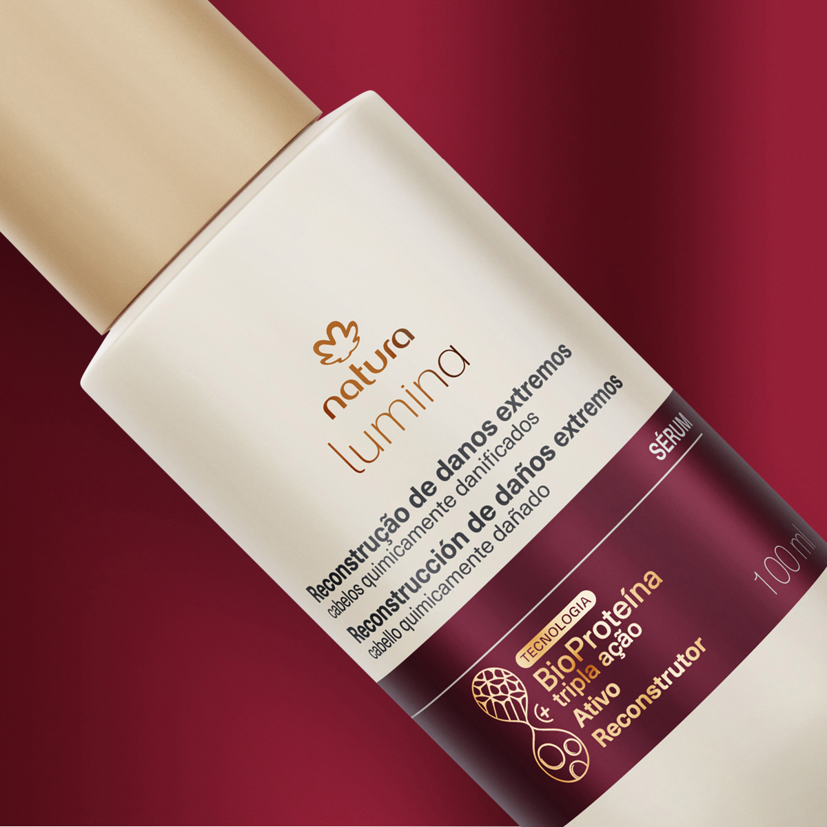 Sérum Lumina Regenerador Progresivo Cabellos Químicamente Dañados 100 ml