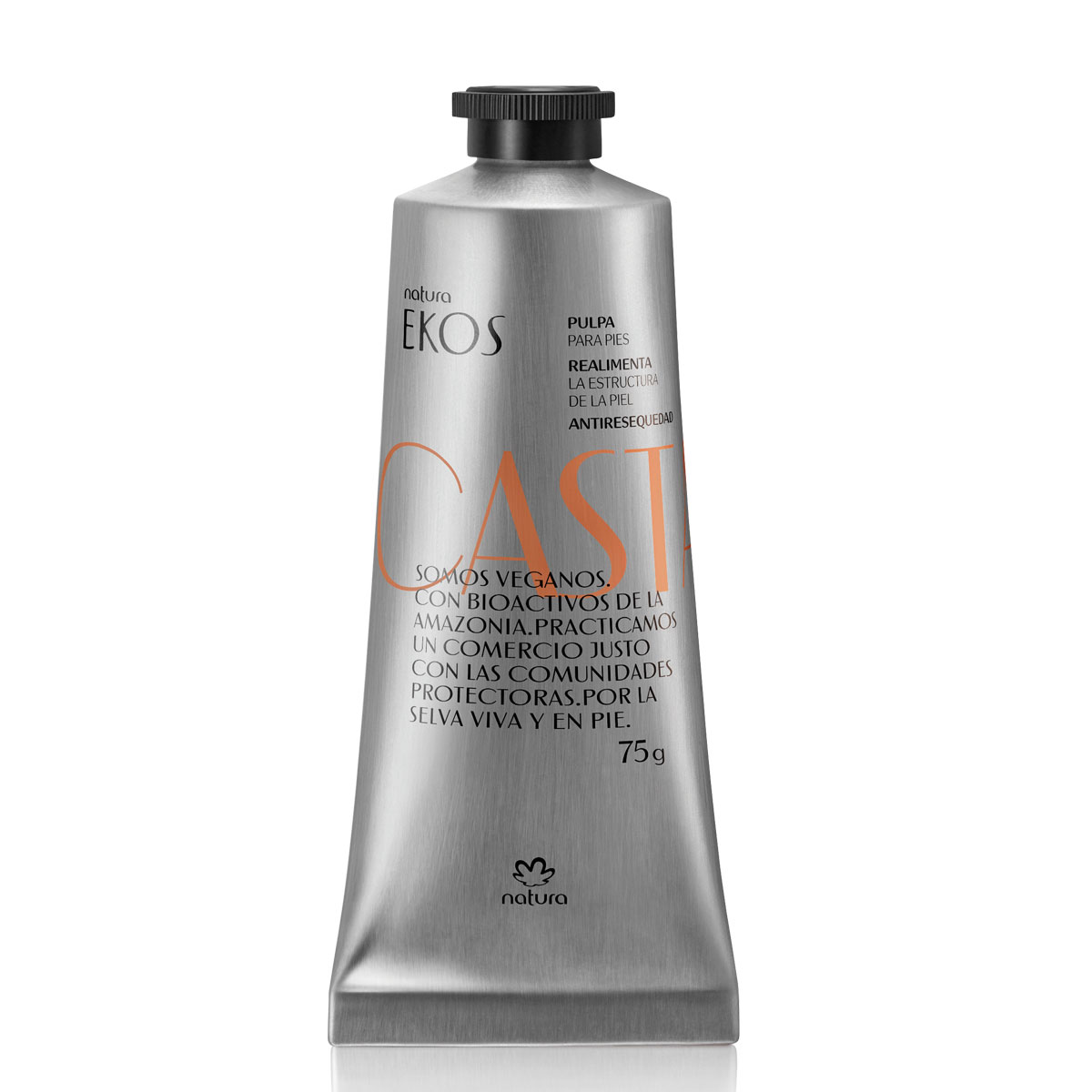 Crema Hidratante para Pies Ekos Castaña 75 g