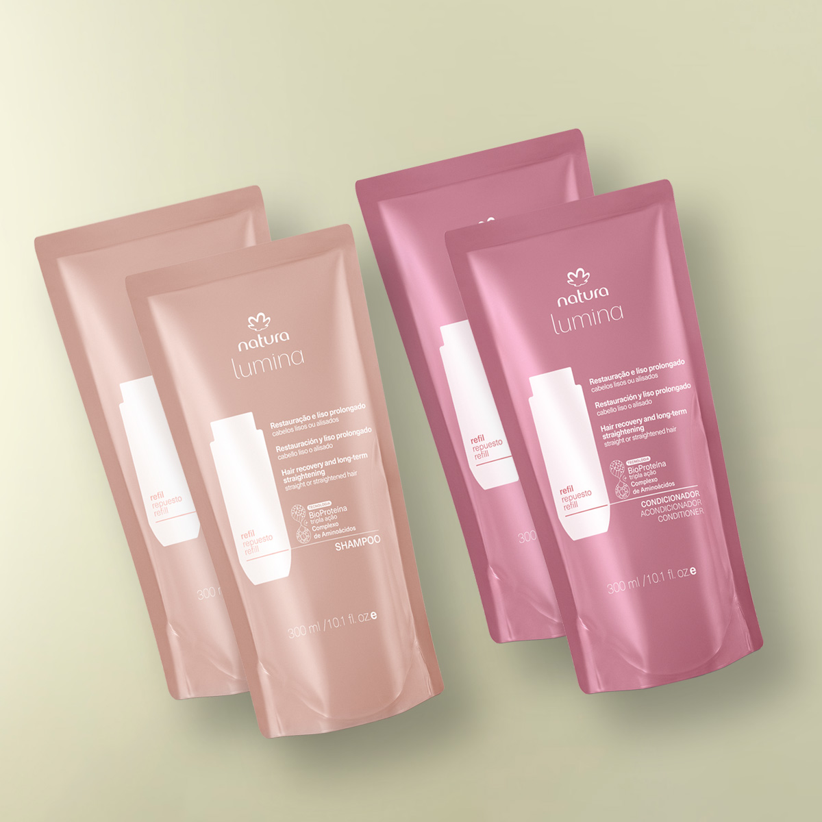 Kit Repuestos Lumina Cabellos Lisos o Alisados