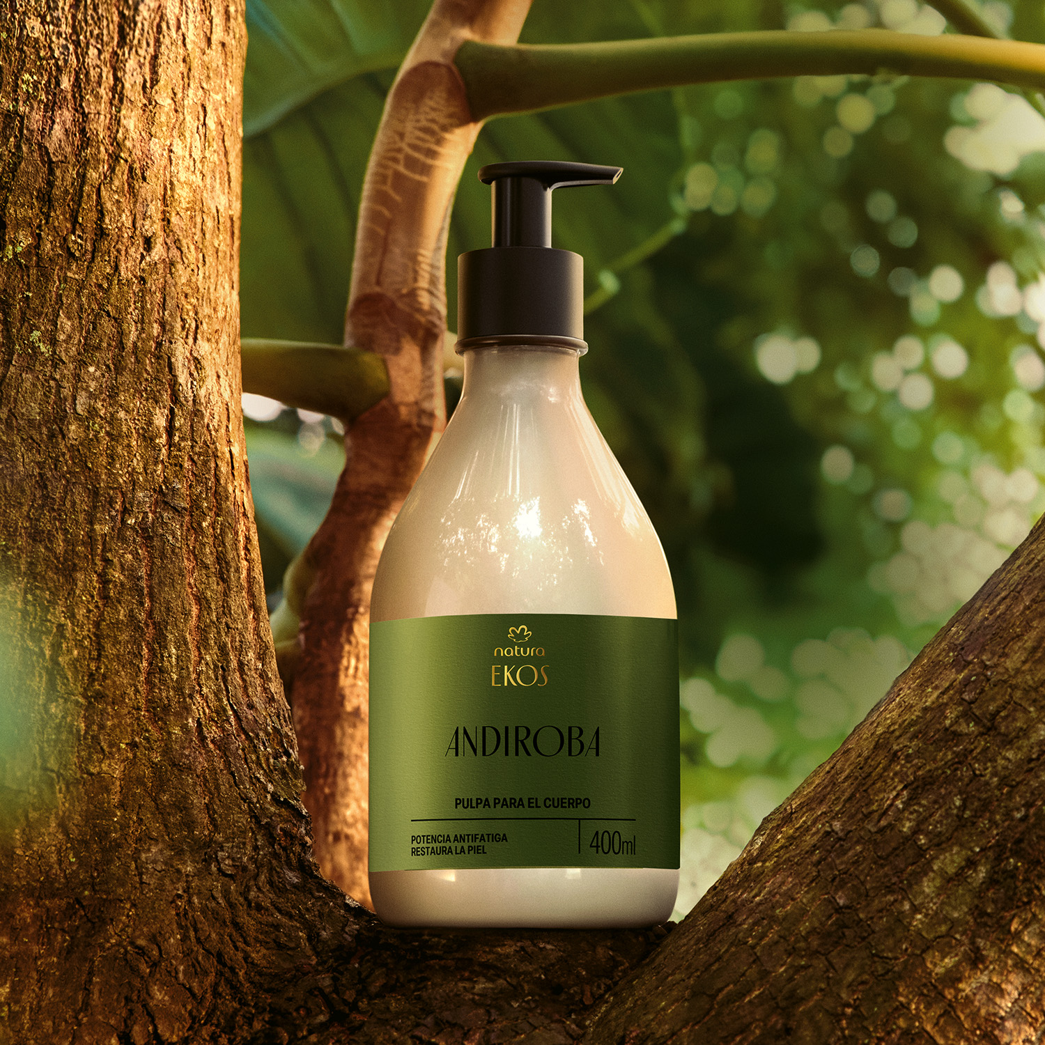 Crema Hidratante Corporal Ekos Andiroba 400 ml