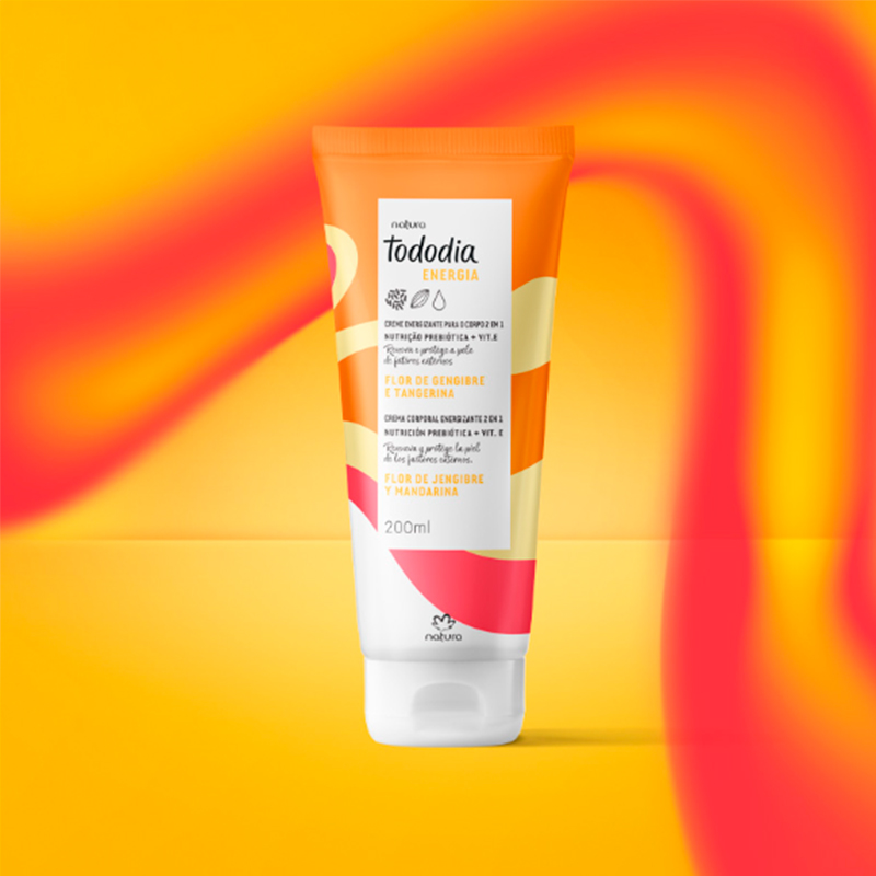 Crema Nutritiva Tododia Flor de Jengibre y Mandarina 200 ml