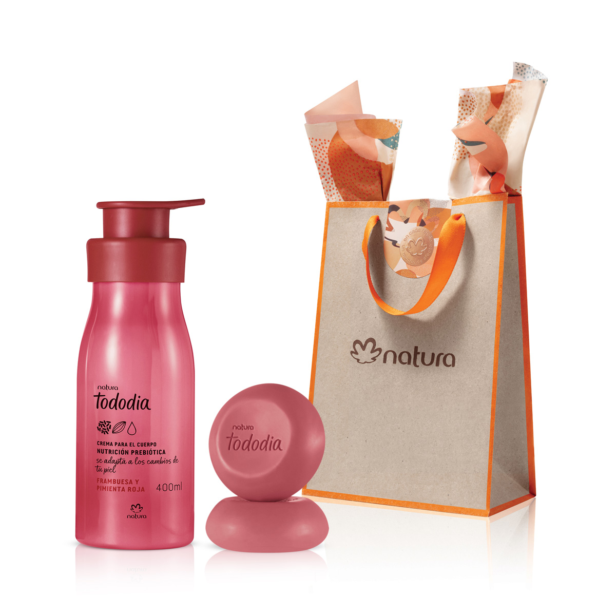 Regalo Rutina Tododia frambuesa y pimienta roja