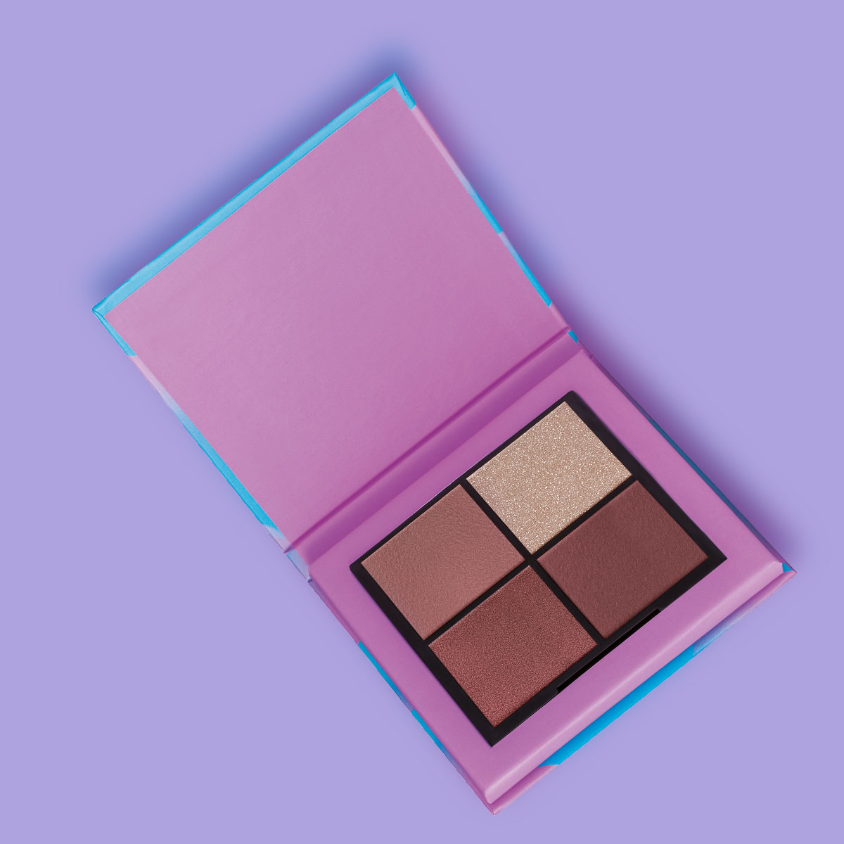 Paleta de Sombras Multifuncional con 4 Tonos Faces 7 g