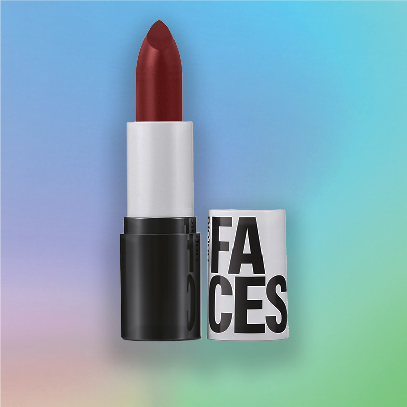 Labial Multimix Cremoso Faces Vermelho Hot 3,5 g
