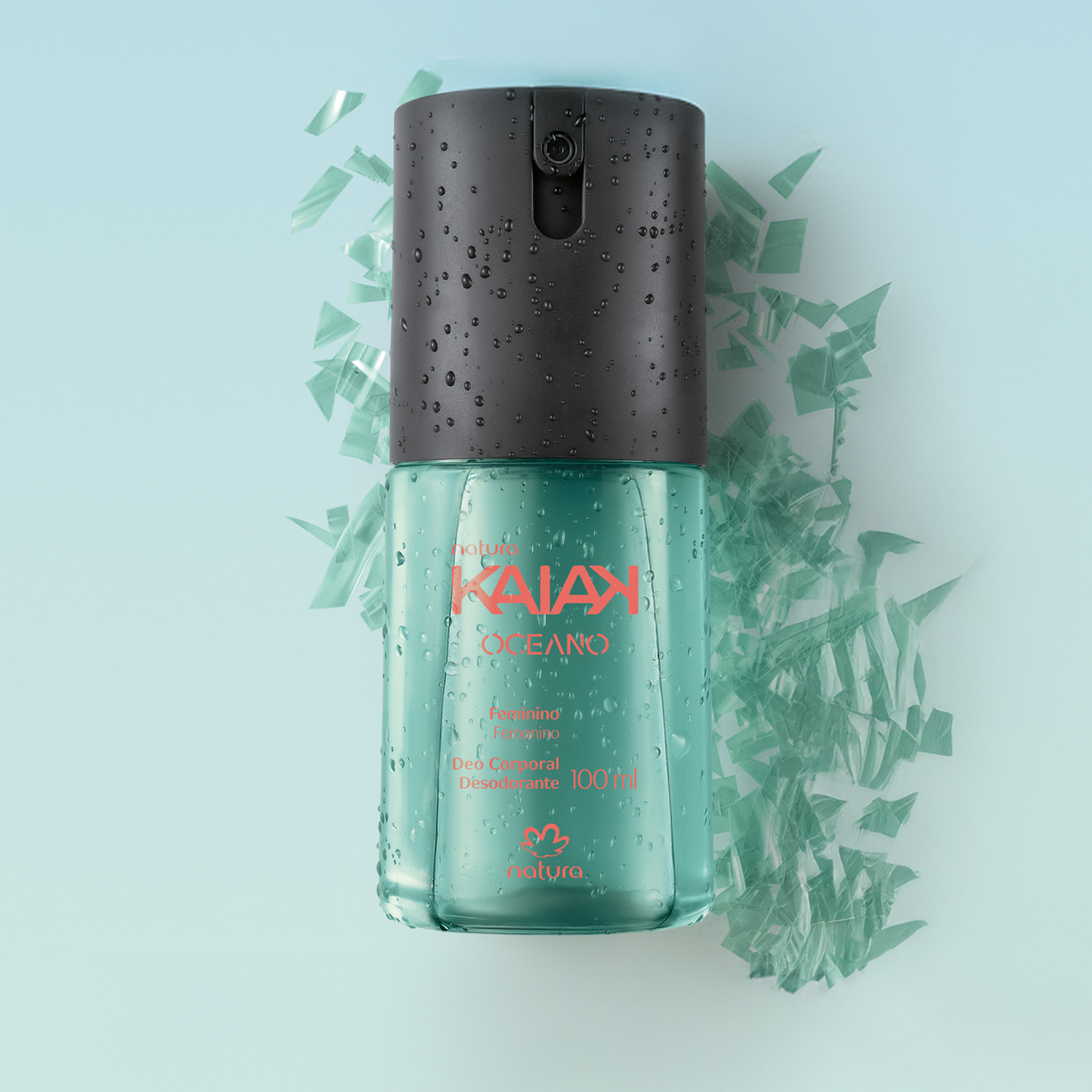 Desodorante en Spray Corporal Perfumado Kaiak Oceano Masculino 100 ml