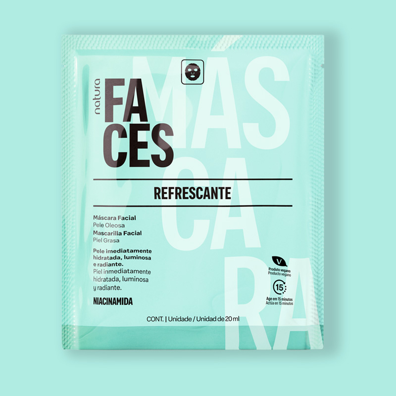 Máscara refrescante Faces 20 ml