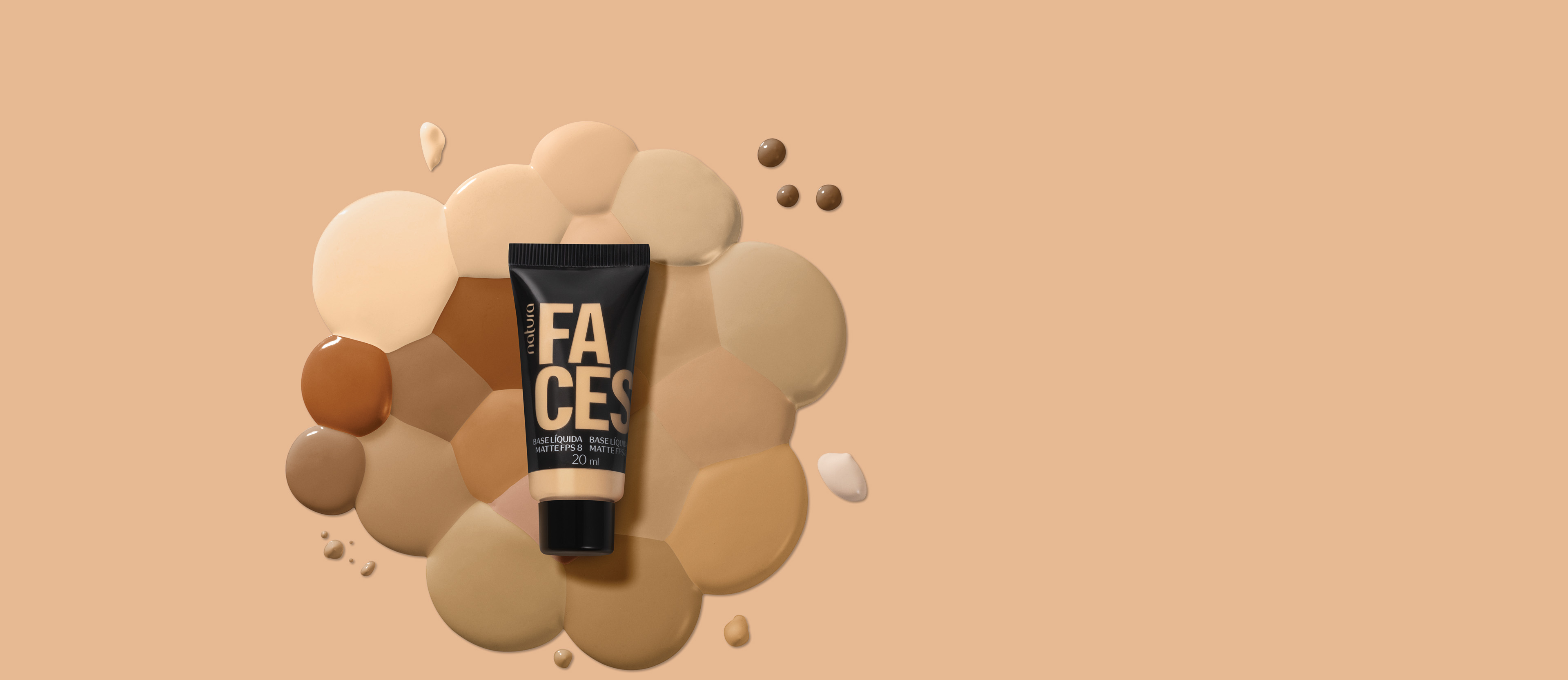 Base liquida mate Faces