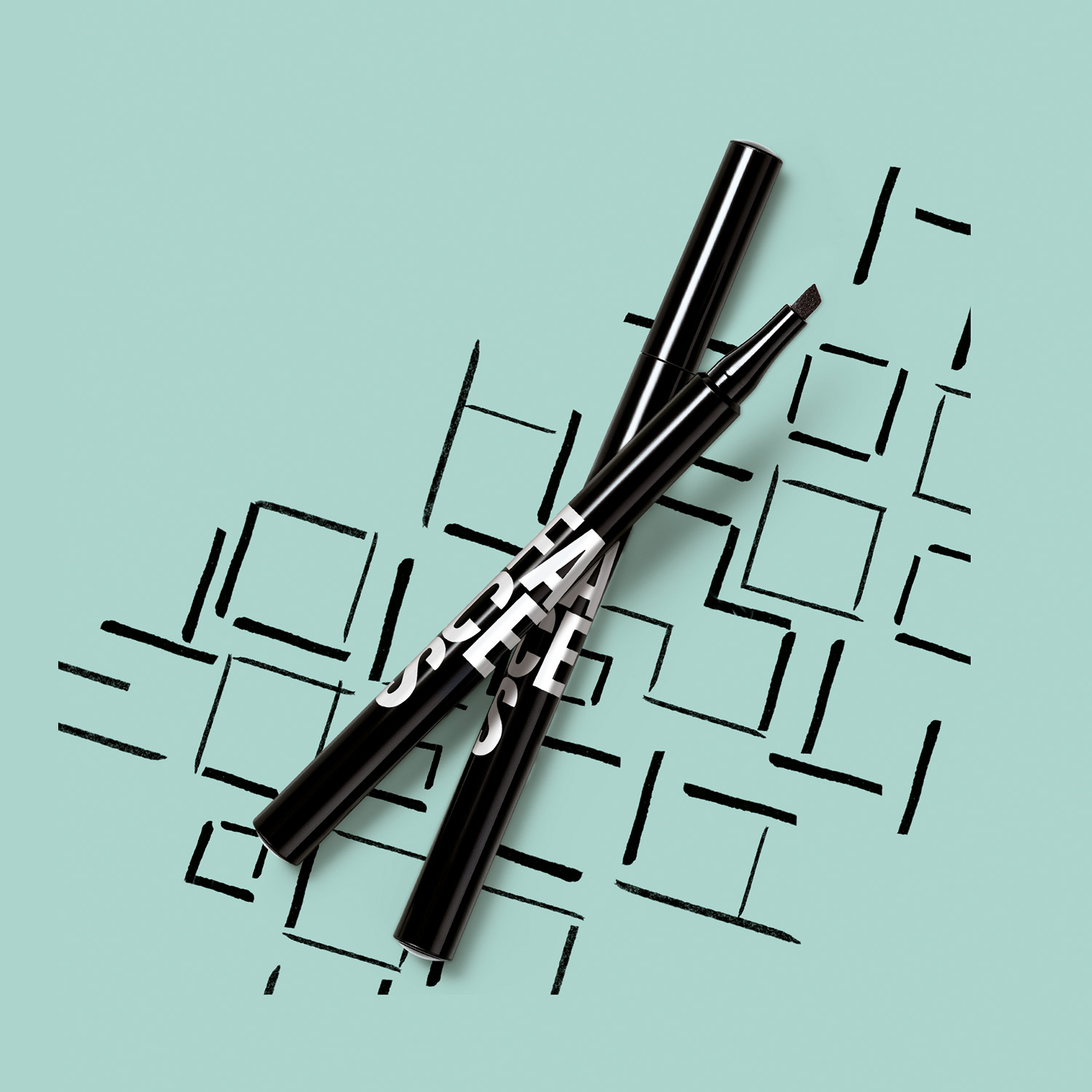 Delineador en Fibra para Ojos Faces 1 ml