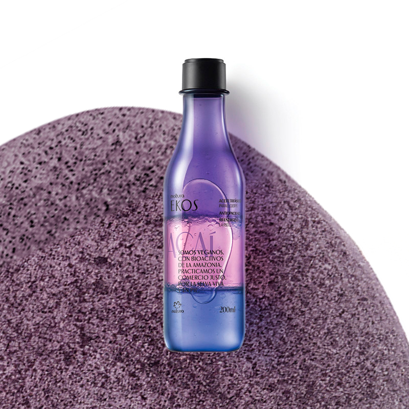 Óleo Trifásico Corporal Ekos Açaí 200 ml