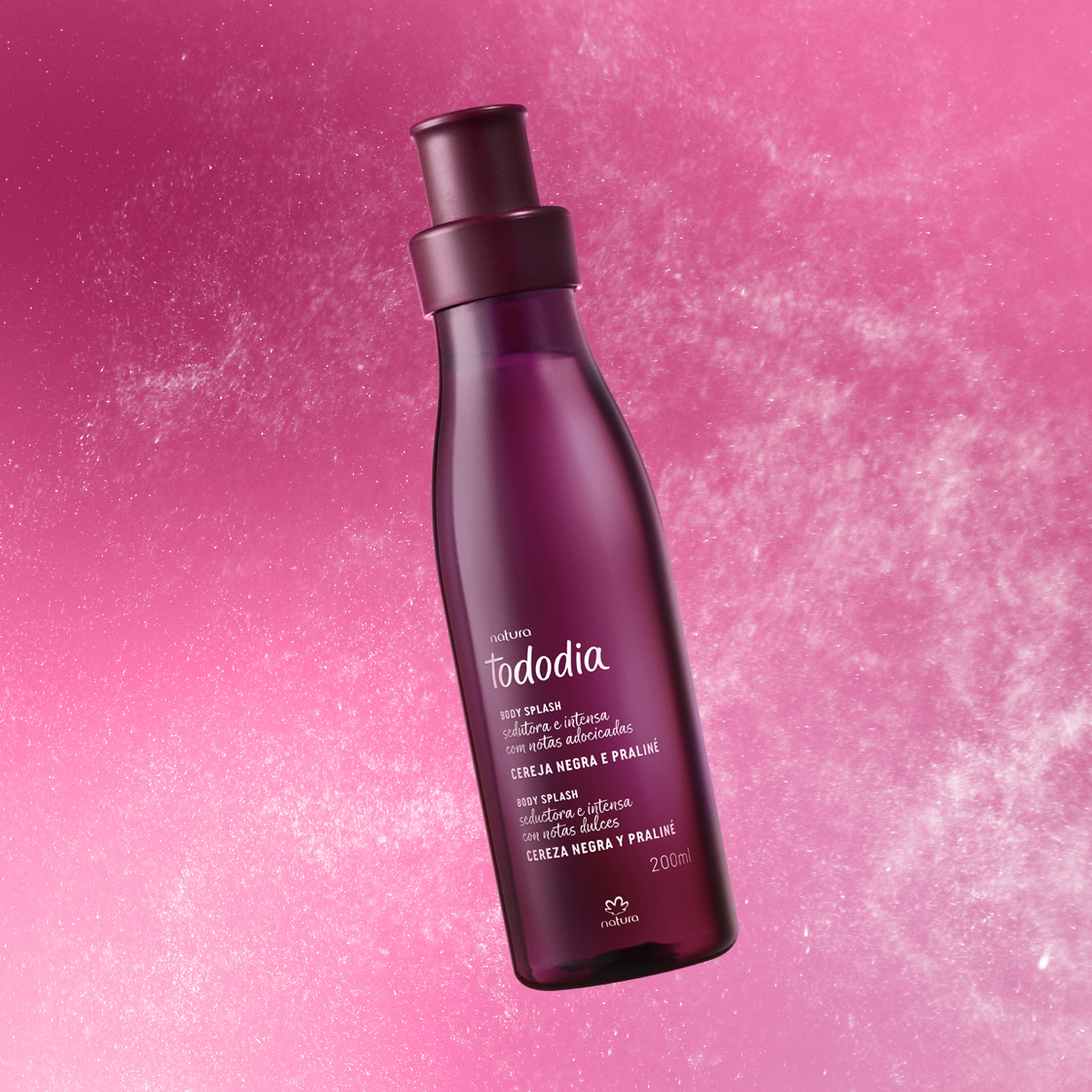 Tododia Cereza Negra y Praliné Body Splash 200 ml