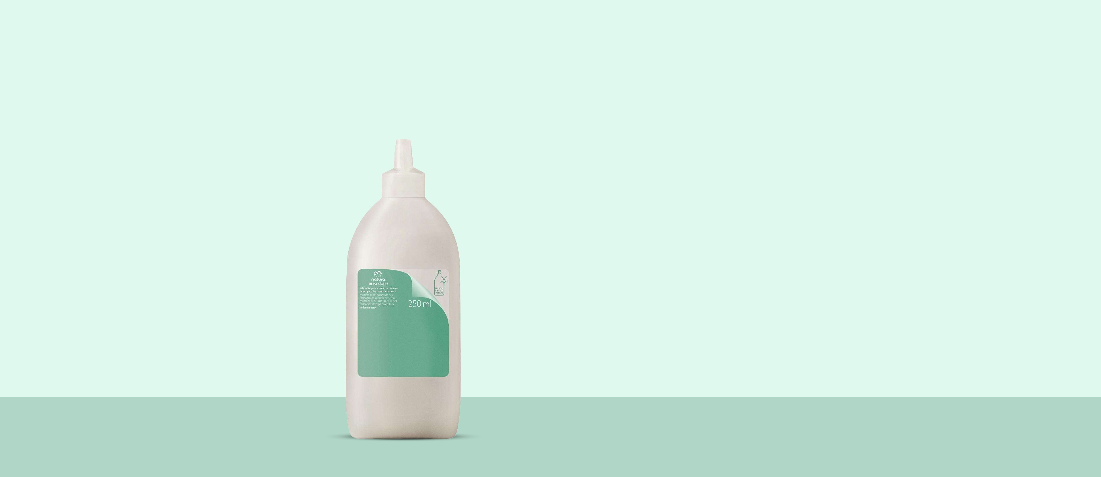 Repuesto Jabón Cremoso para Manos Erva Doce 250 ml