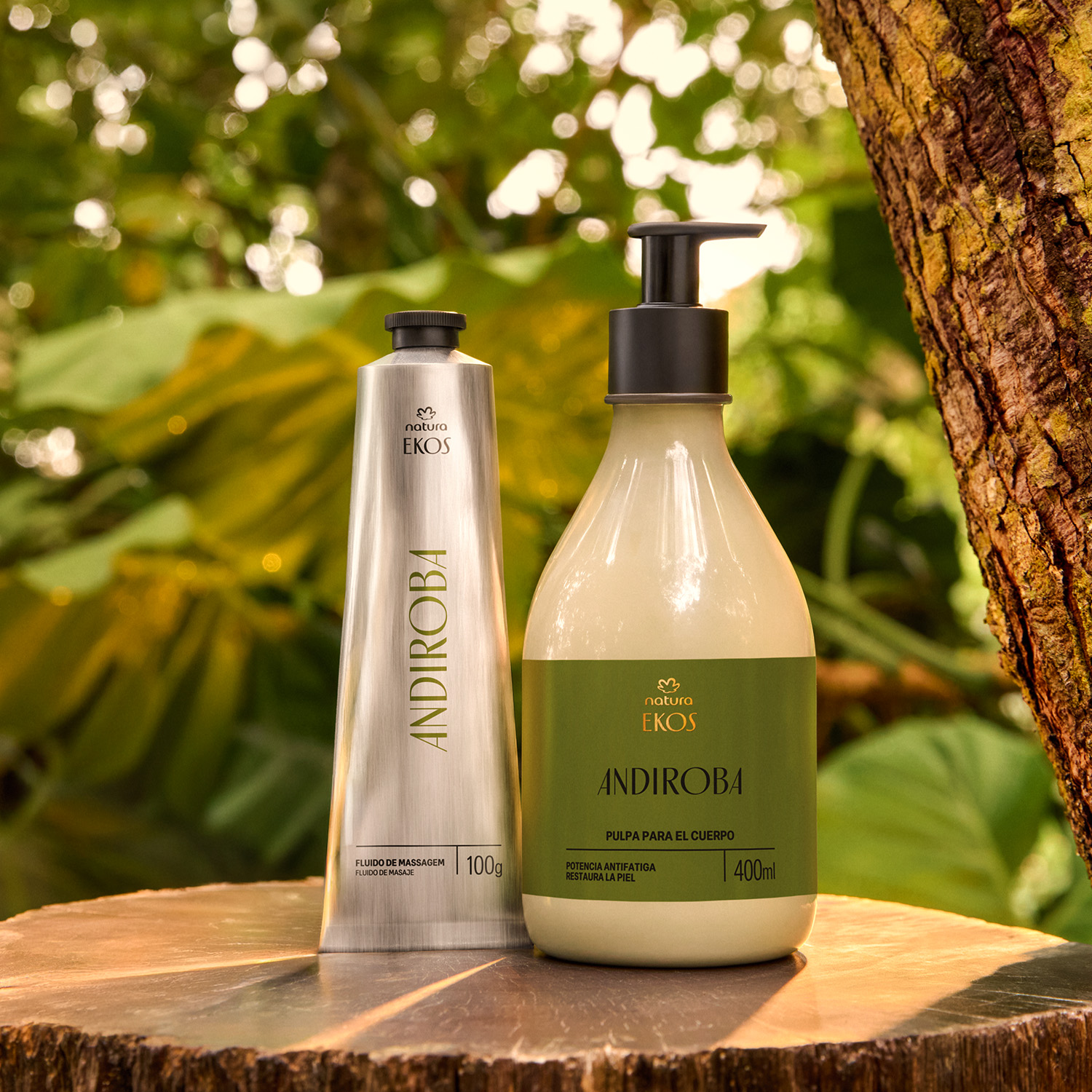 Kit Ekos Andiroba Masaje e Hidratación