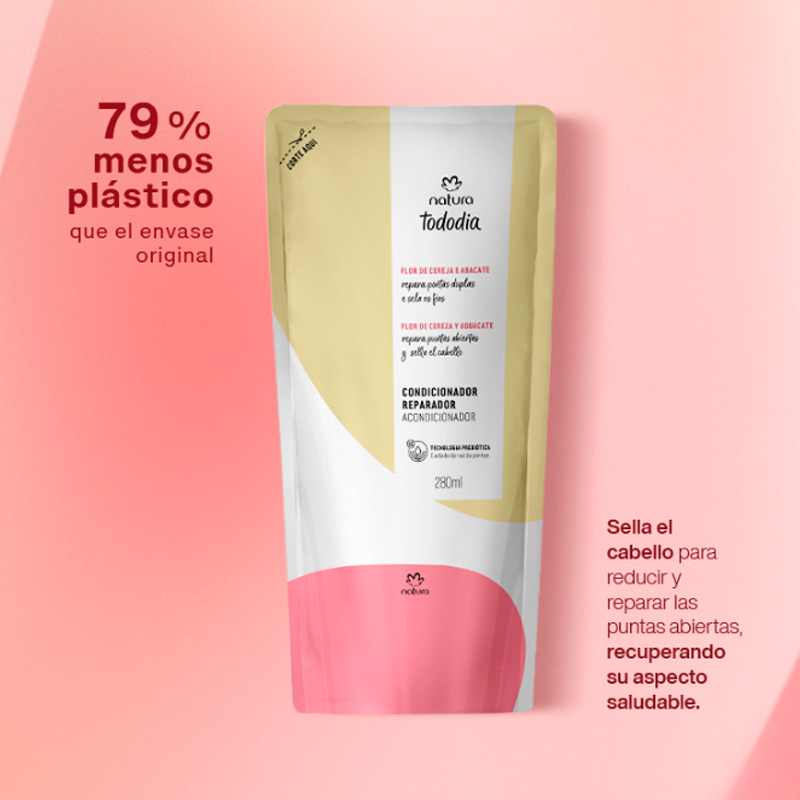 Repuesto Acondicionador Reparador Tododia Flor de Cereza y Palta 280 ml