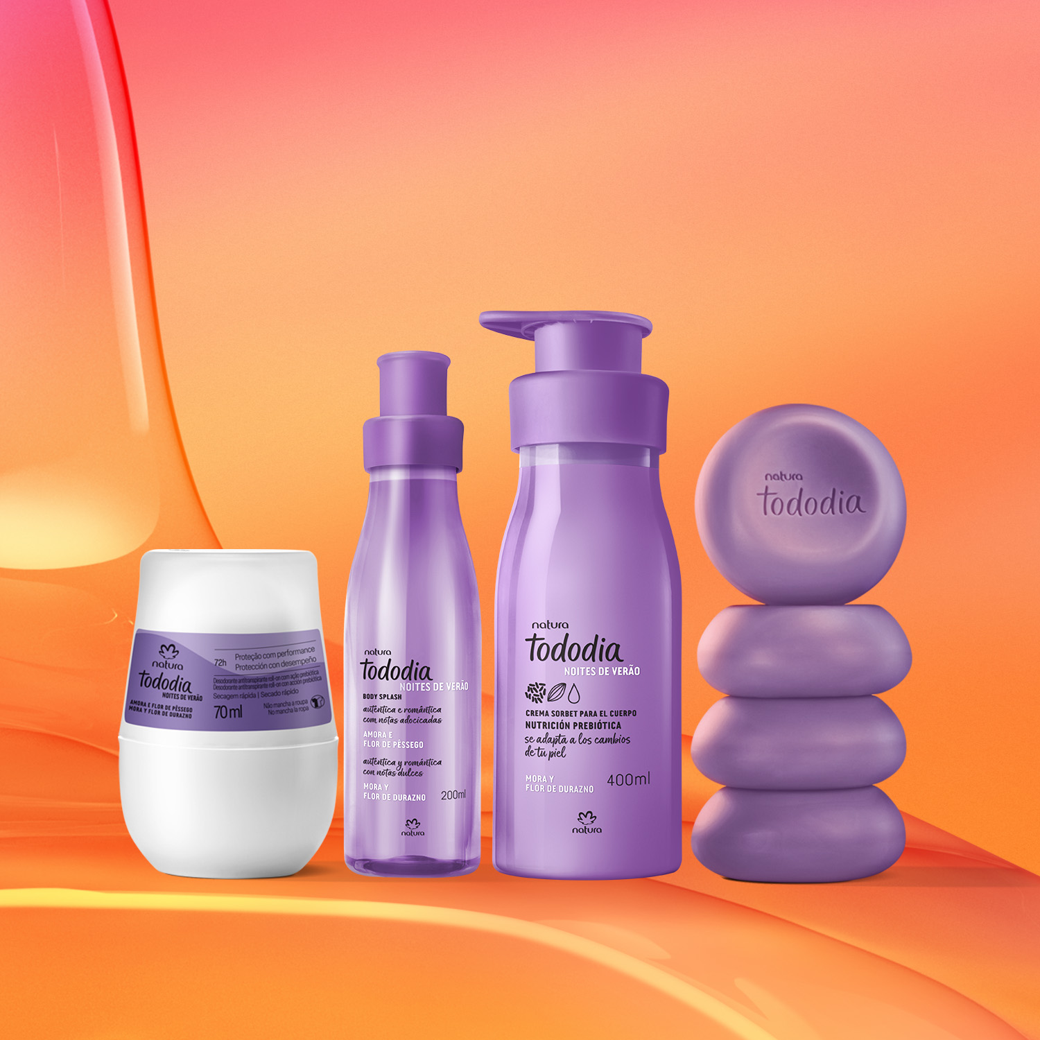 Kit Tododia Mora y Flor de Durazno