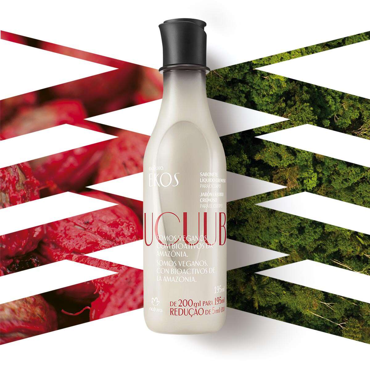 Jabón Líquido Cremoso Corporal Ekos Ucuuba 200 ml