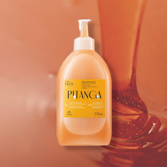 Repuesto Jabón Líquido en Gel Ekos Pitanga 195 ml