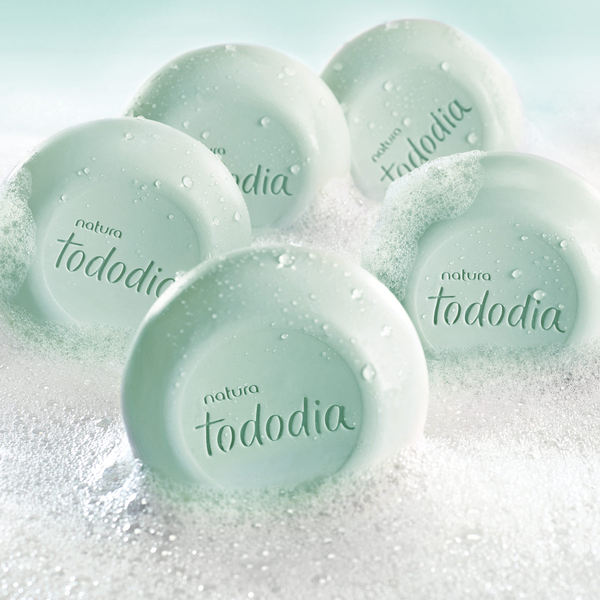 Jabones en Barra Puro Vegetal Tododia Flor de Lis 5 x 90 g c/u