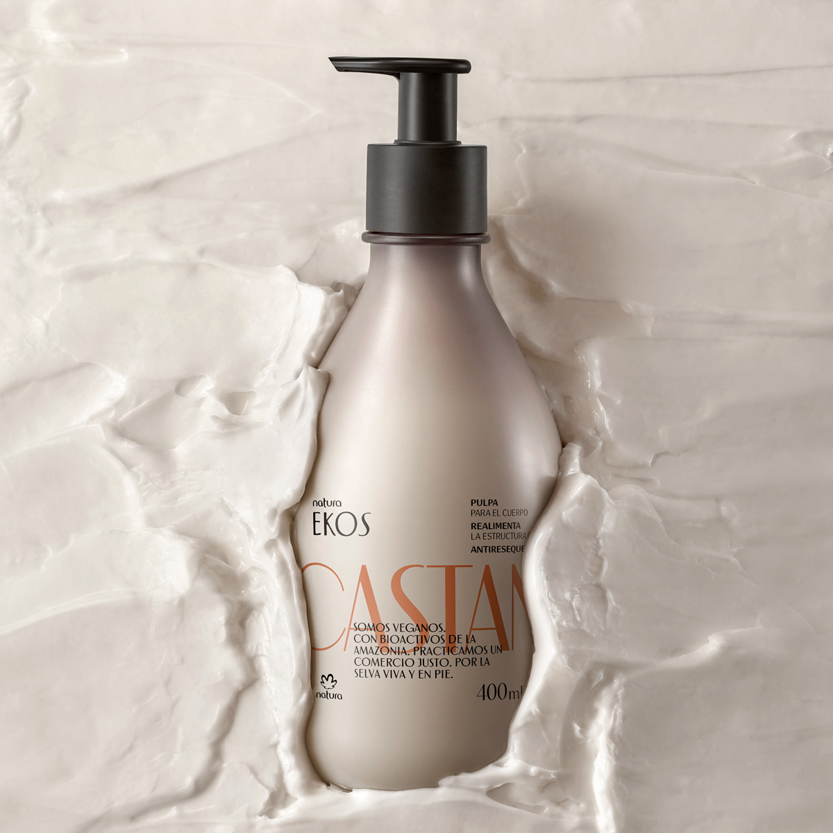 Pulpa Hidratante Corporal Ekos Castaña 400 ml