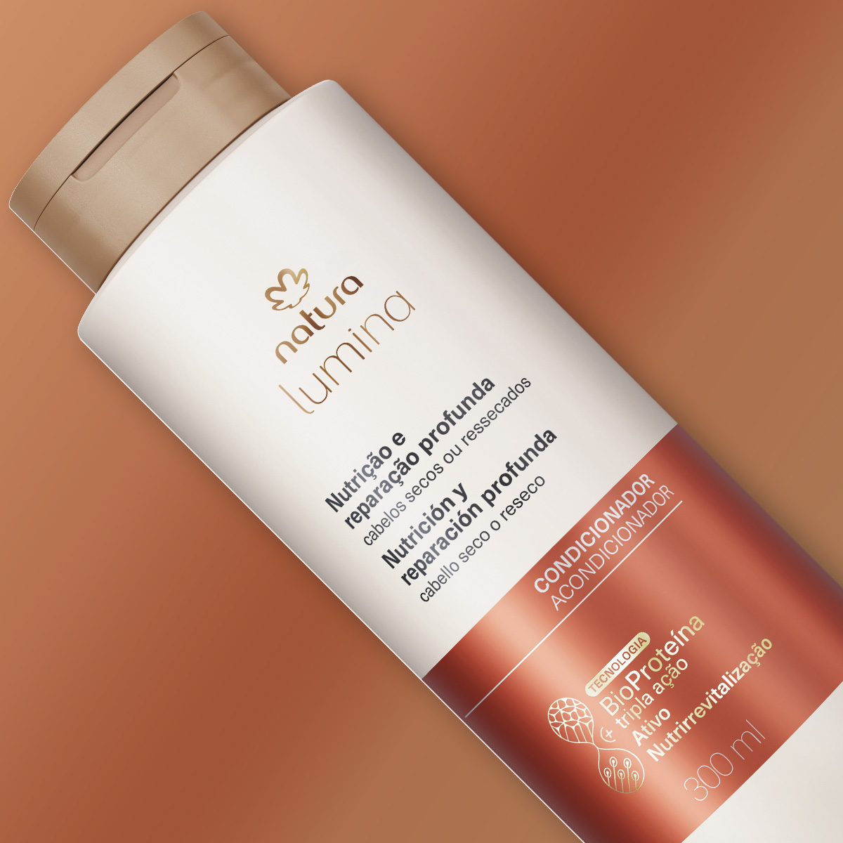 Acondicionador Nutrición y Reparación Profunda Lumina 300ml