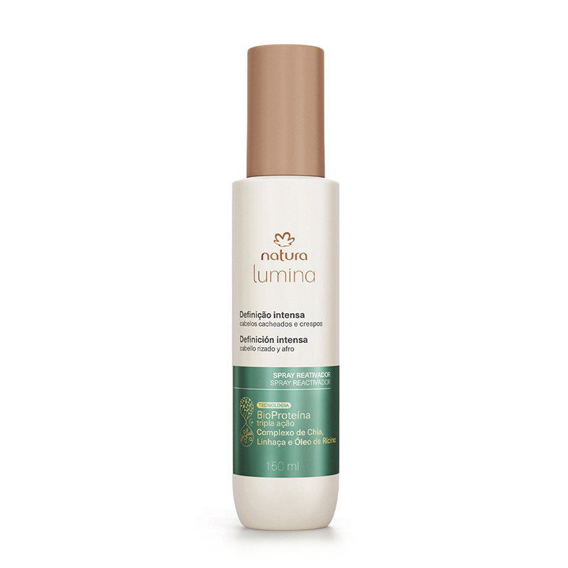 Spray Lumina Humidificador Reactivador Cabellos Rizados y Crespos 150 ml