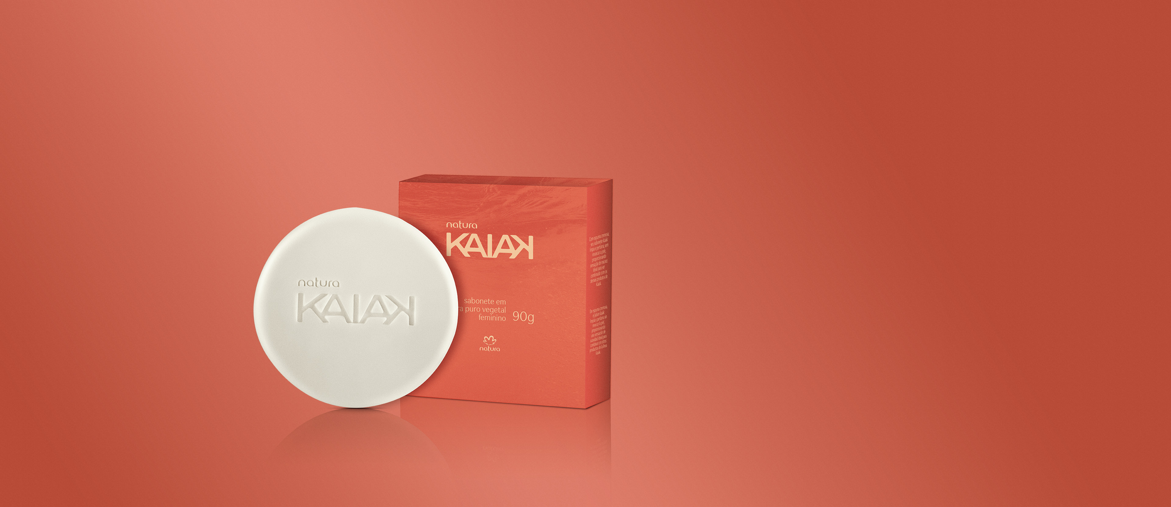 Jabón en Barra Kaiak Femenino 90 g