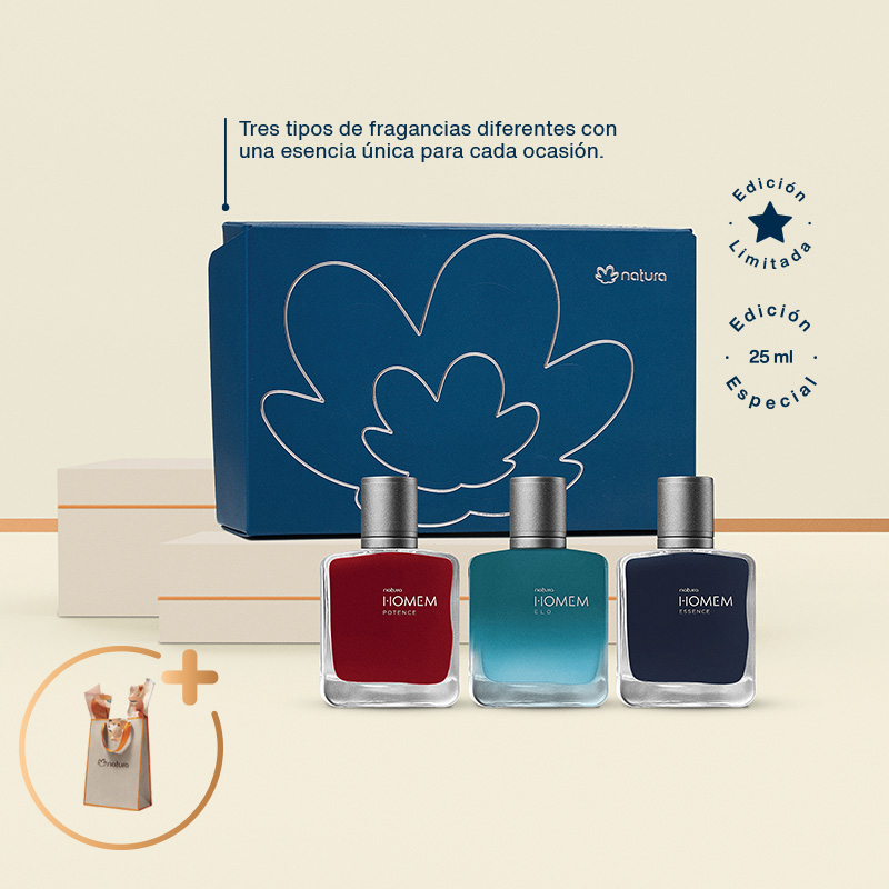 Regalo Homem EDP Trio Versiones 25 ml