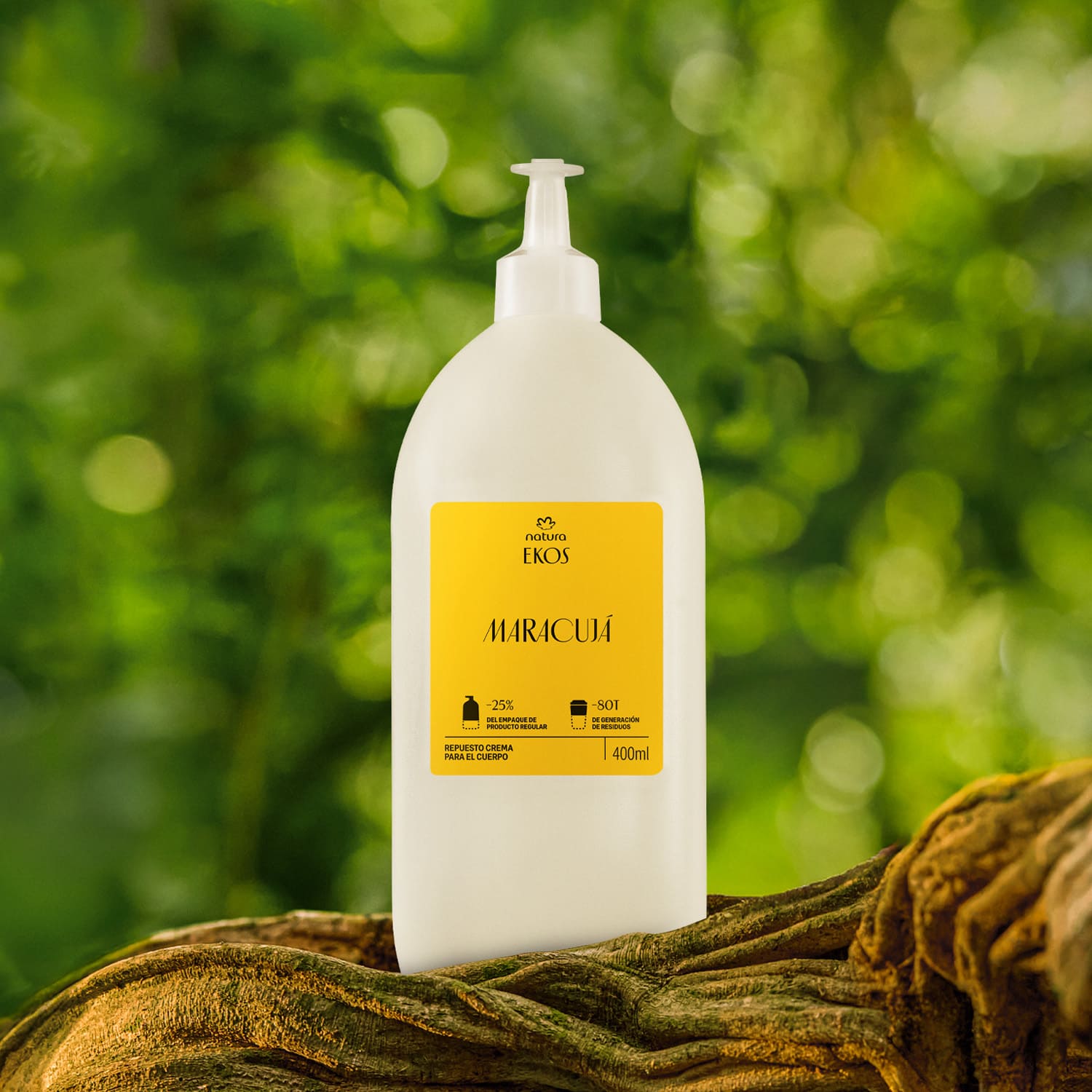 Repuesto Crema Hidratante para el Cuerpo Ekos Maracuyá 400 ml