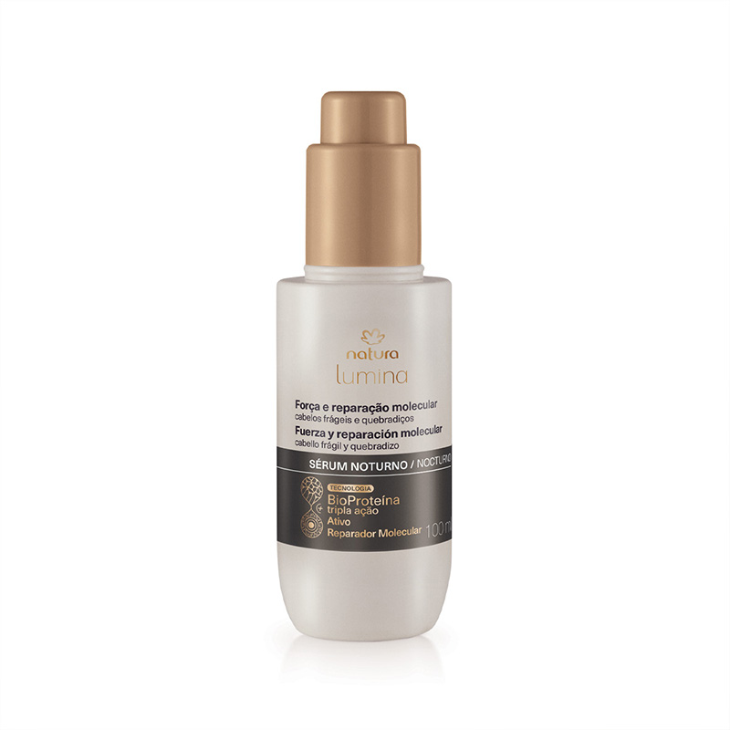 Sérum Nocturno Fuerza y Reparación Molecular Lumina Cabellos Frágiles y Quebradizos 100 ml