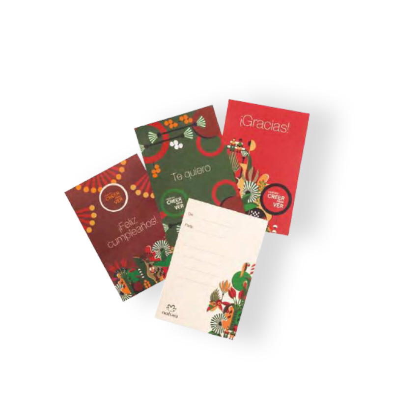 Set Tarjetas de Regalo Creer para Ver