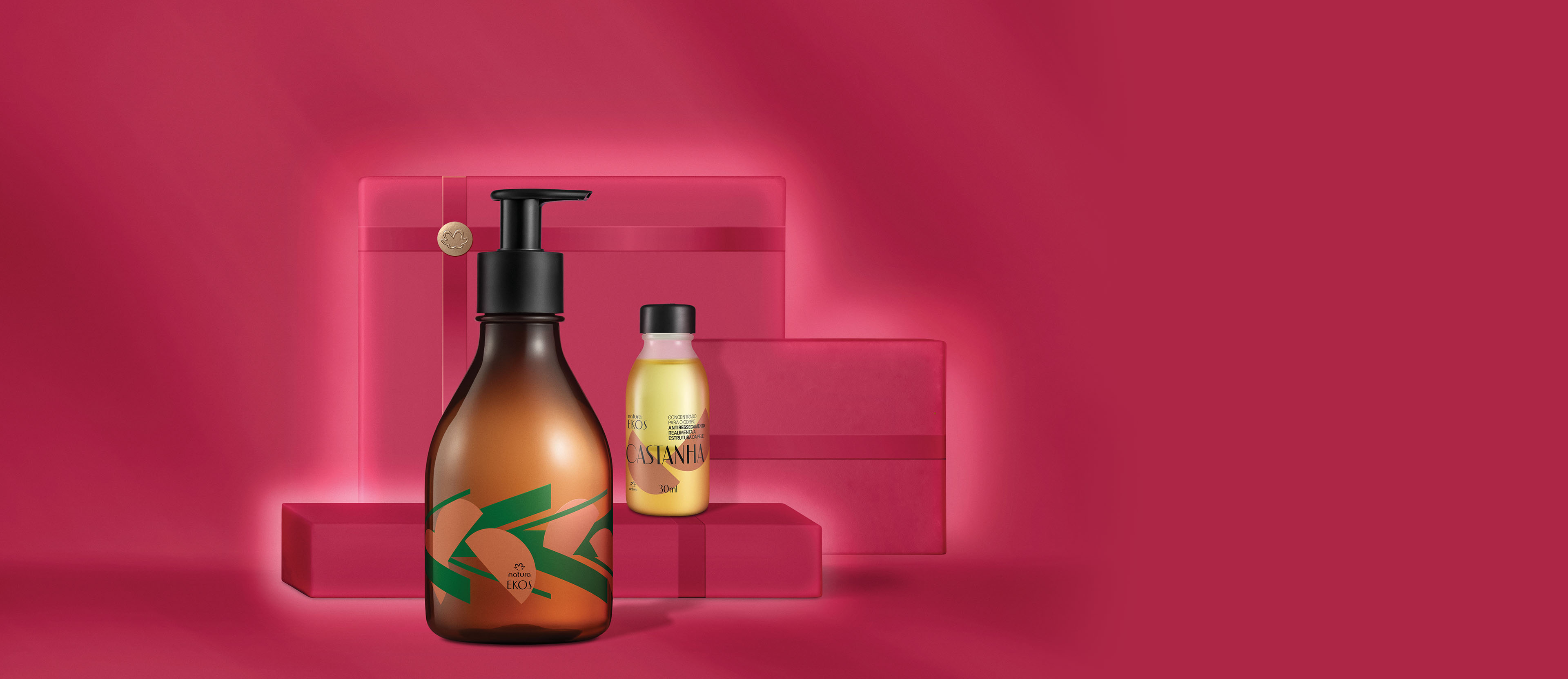 Hidratante Corporal Concentrado Ekos Castaña 30 ml