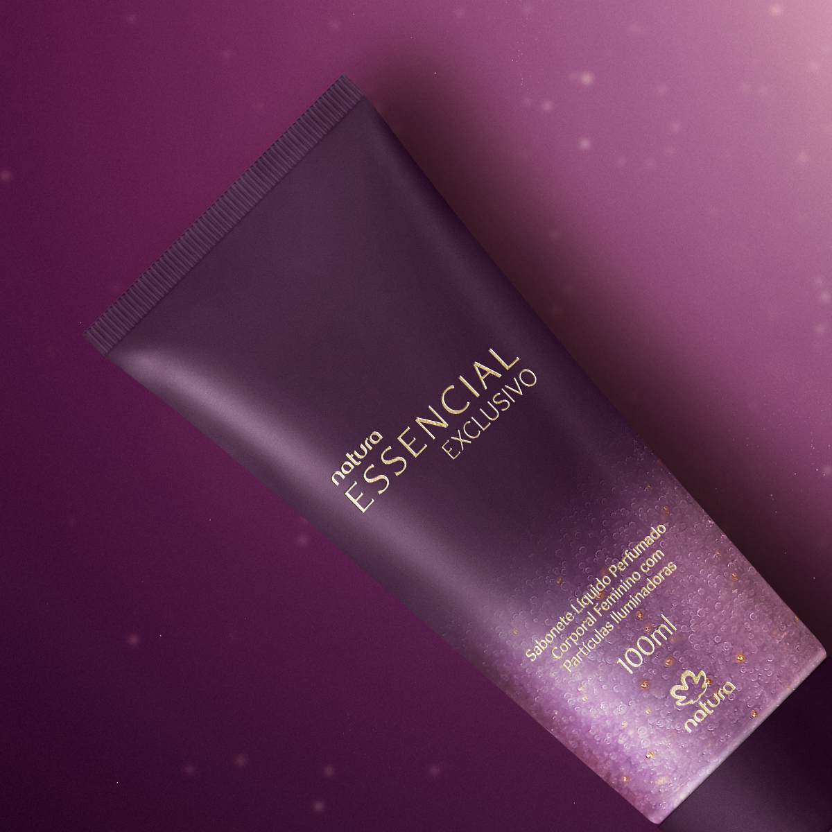 Jabón Líquido Corporal con Partículas Iluminadoras Essencial Exclusivo Femenino 100 ml