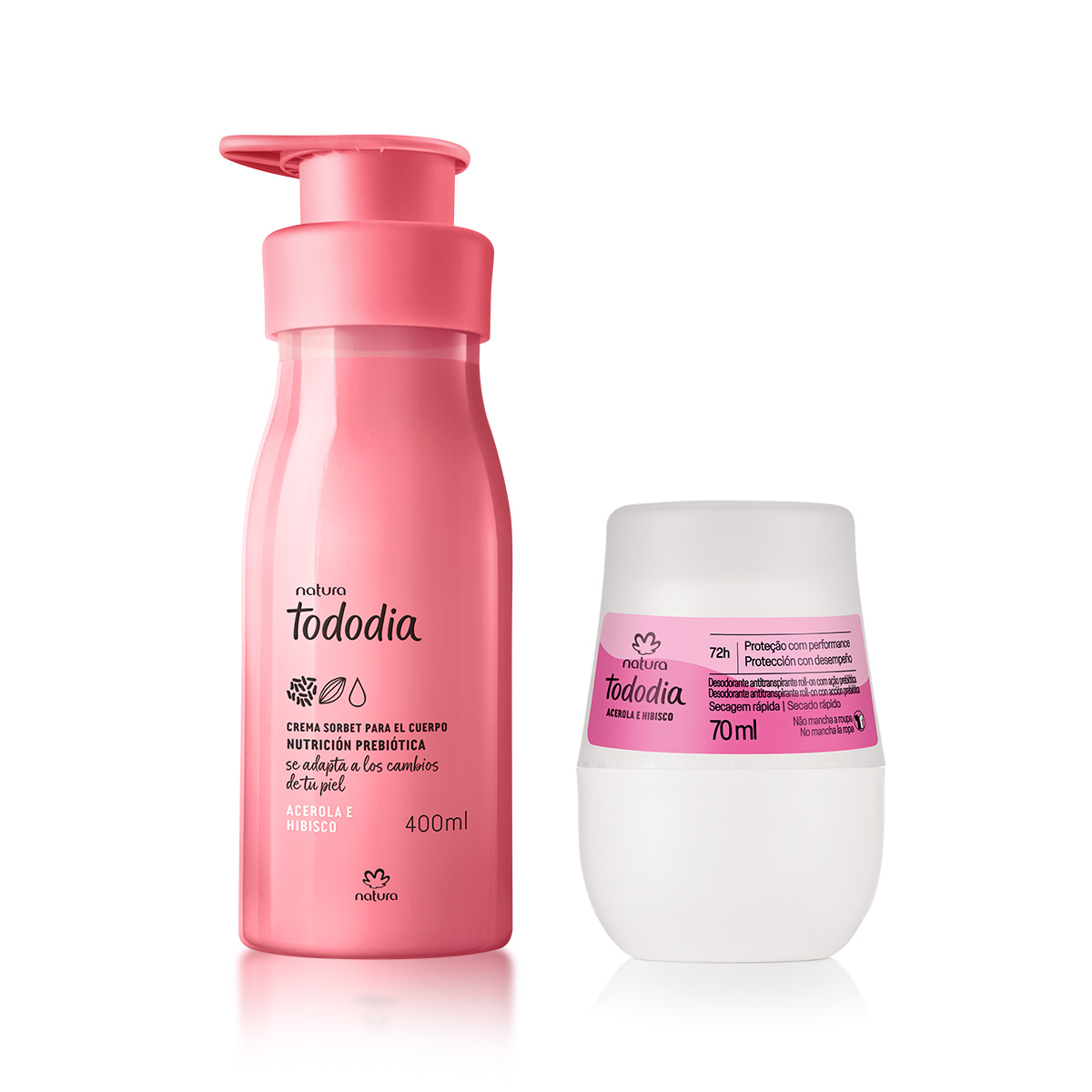 Kit Tododia Acerola e Hibisco Fragancia Prolongada