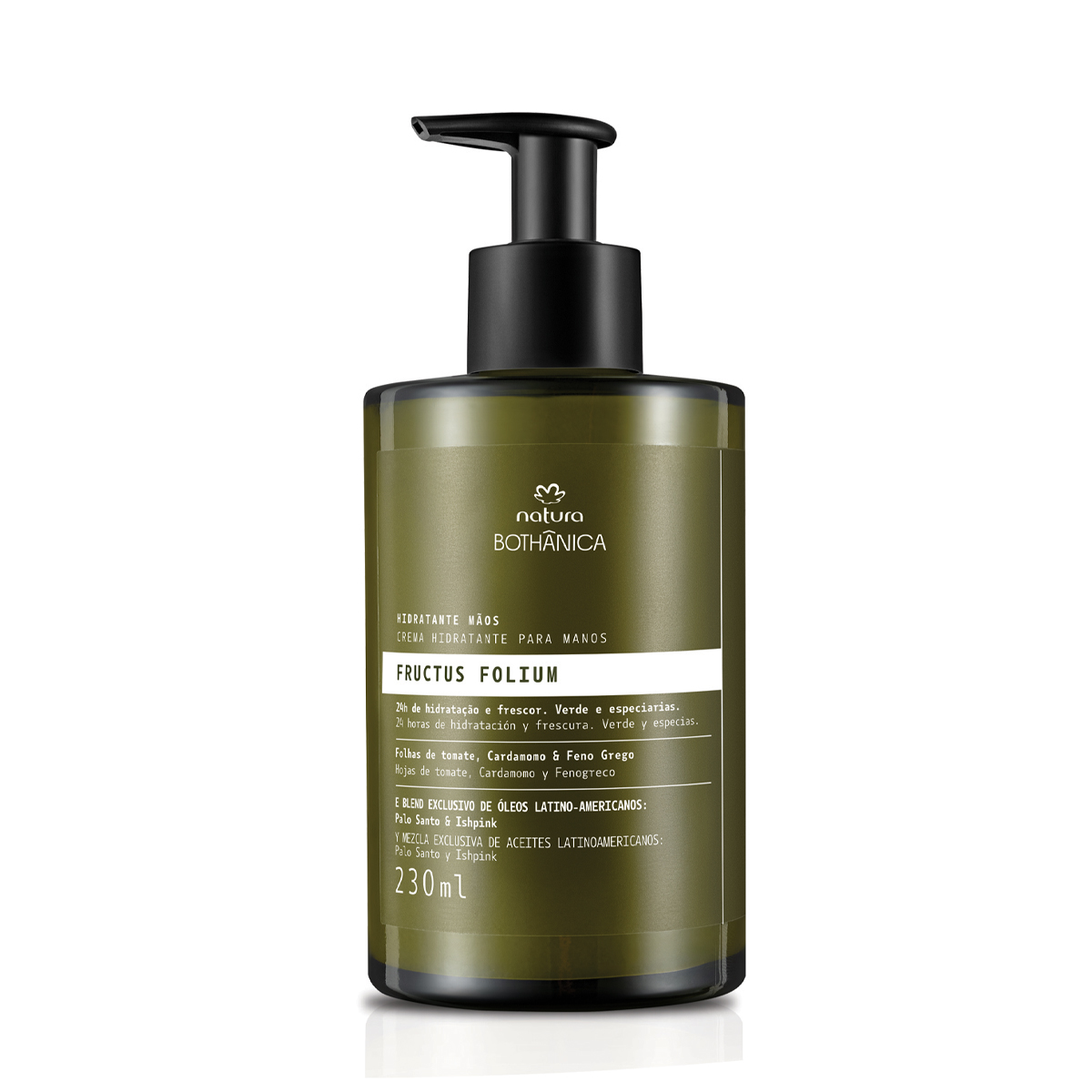 Crema Hidratante para Manos Bothanica Fructus Folium 230 ml
