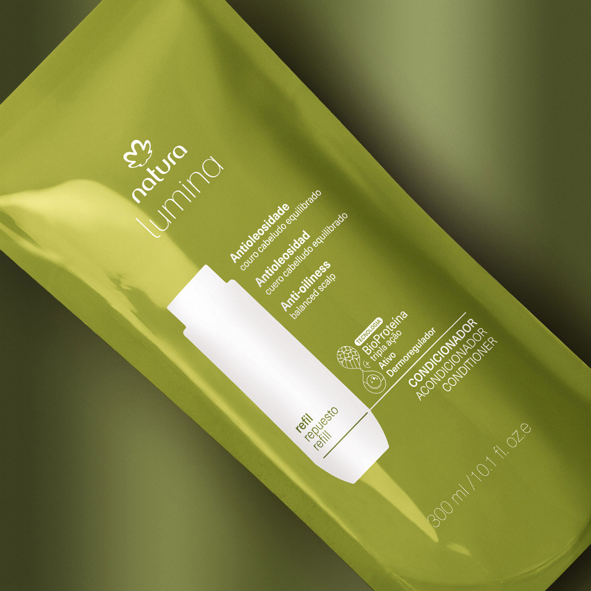 Repuesto Acondicionador Antioleosidad Lumina 300ml