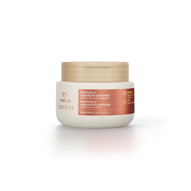 Máscara Lumina Reparadora Cabellos Secos o Resecos 250 ml