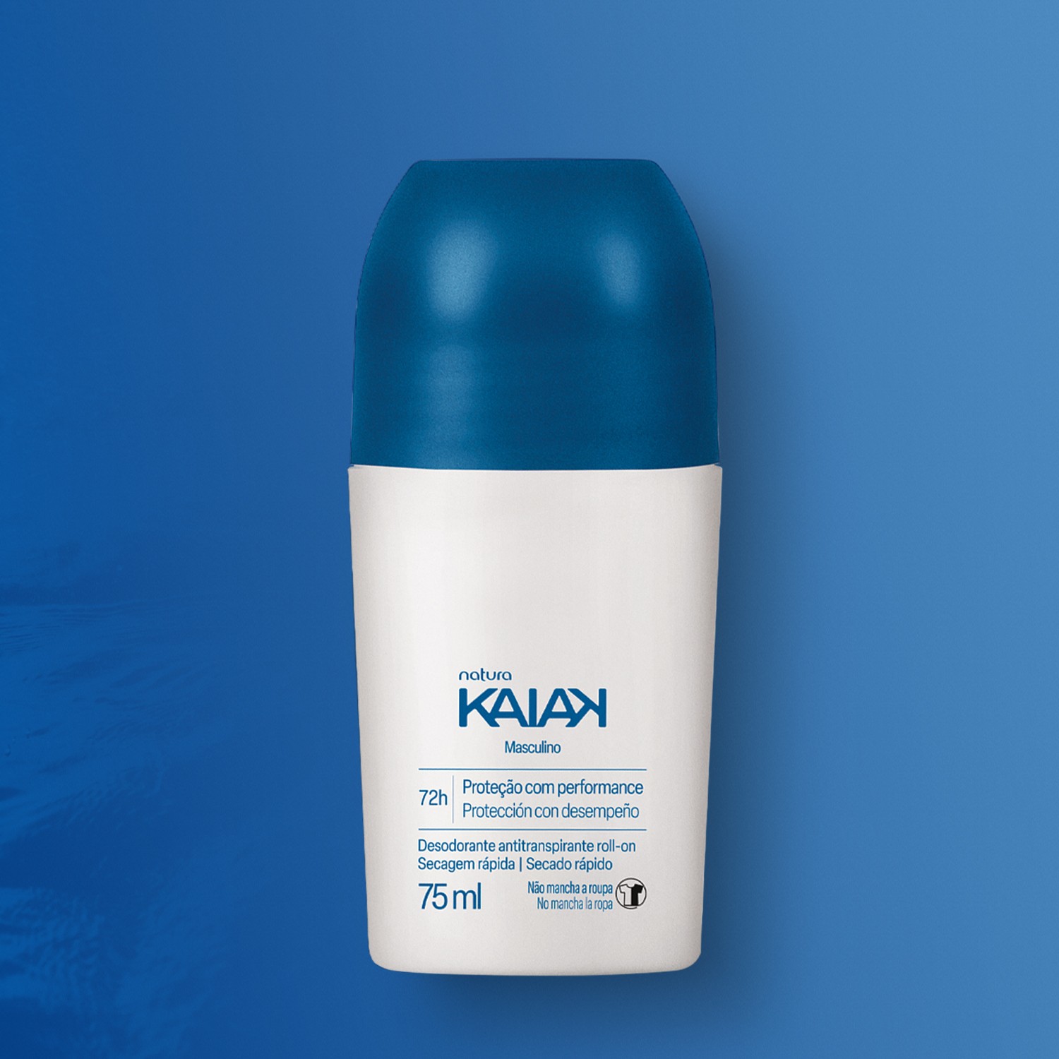 Desodorante Antitranspirante Roll-on Kaiak Masculino 75 ml
