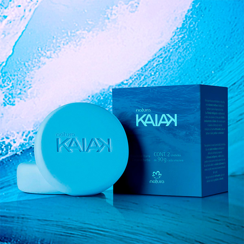Jabón en Barra Kaiak Clasico 2x90g