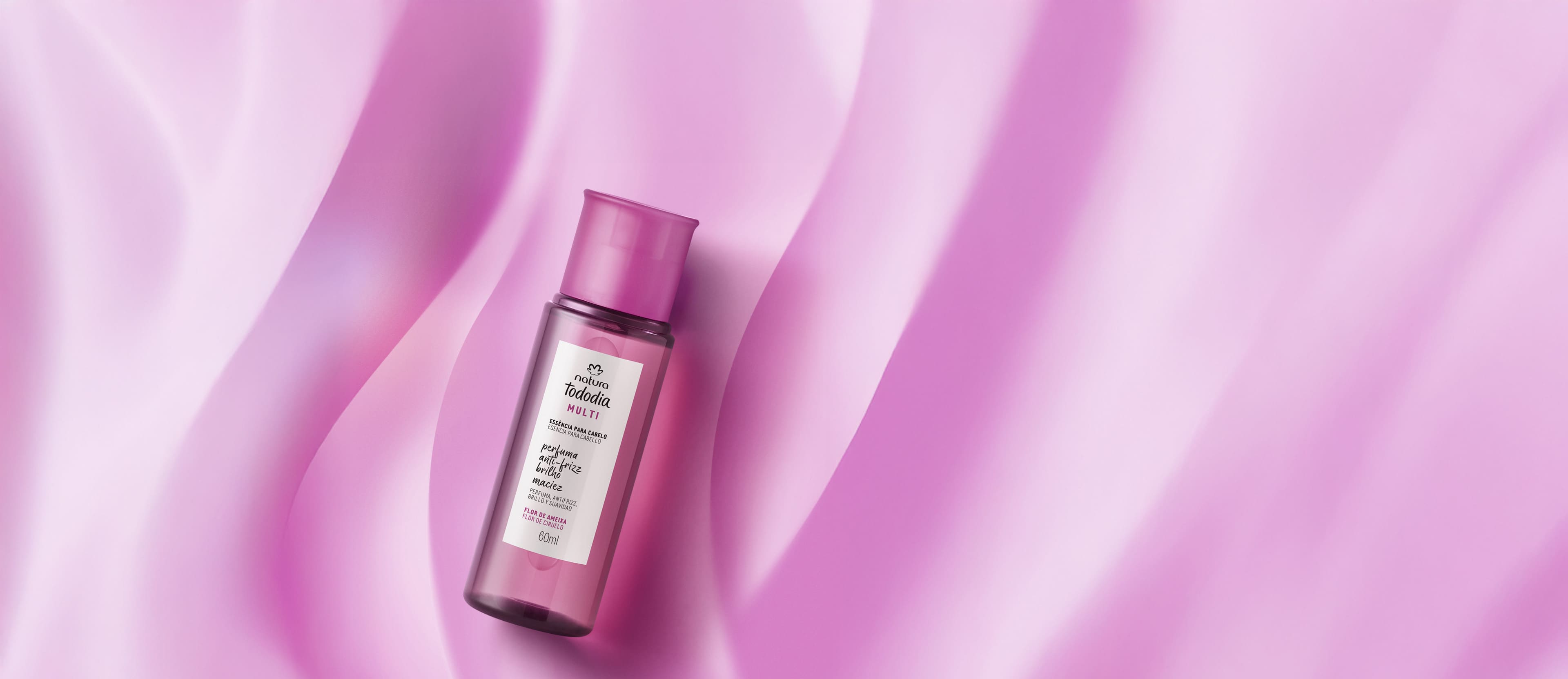 Perfume para cabello Flor de Ciruela 60ml Natura Tododia