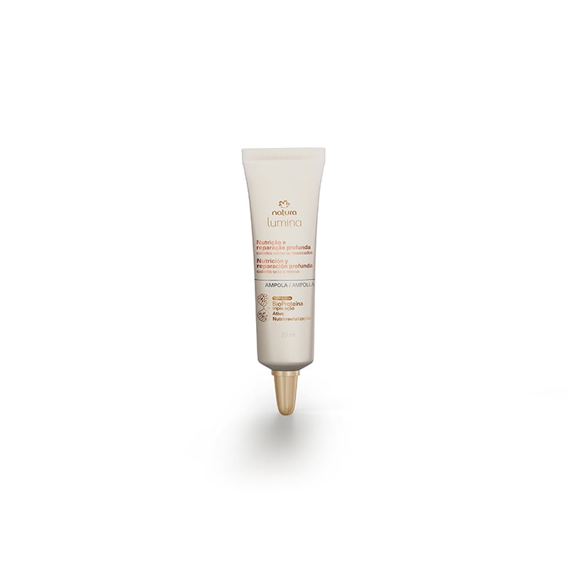 Ampolla reparacion instantanea cabellos secos o resecos Lumina 4 unidades de 20 ml c/u