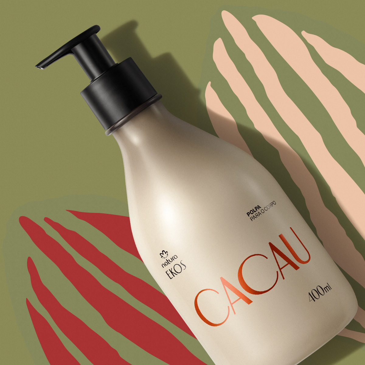 Crema Hidratante Corporal Ekos Cacao 400 ml