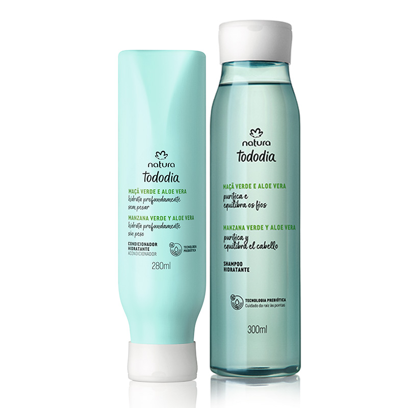 Kit Tododia manzana verde y aloe vera hidratación